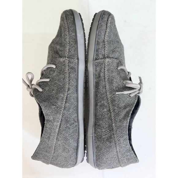 Sanuk Casual Loafers Shoes Mens Size 11 Gray Lace‎ Up Comfort Lightweight - Picture 4 of 10